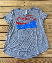 coca cola 1971 NWT $24.90 women’s logo t Shirt Size M grey i8 - £10.51 GBP