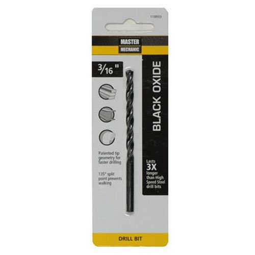 DISSTON COMPANY 119933 MM3/16x3-1/2 BLK OXBit - $16.33