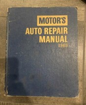 MOTOR&#39;S AUTO REPAIR MANUAL - 1969 Hardback Book - FREE SHIPPING - $19.07