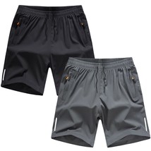 Boy&#39;S Athletic Shorts Quick Dry Sports Running Shorts Basketball Shorts (Pack Of - £39.30 GBP