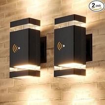 CNCHUROU 2 Pack Dusk to Dawn Outdoor Lighting- Outdoor Wall Lights Up and Down - £37.82 GBP