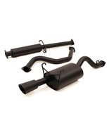 Yonaka Honda Civic 96-00 Catback Exhaust 2DR 4DR Black Powder Coated EX ... - $573.21