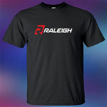 Raleigh Mountain Bicycles Bike Company Logo Men&#39;s Black T Shirt  - £15.98 GBP