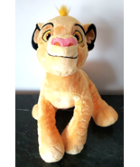 Disney Store The Lion King YOUNG SIMBA 14” Plush Stuffed Animal Toy - $13.41 CAD