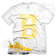 &quot;B BLESSED&quot; Sneaker T Shirt for N Vapormax Plus Speed Yellow Frequency Black - £21.70 GBP