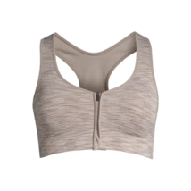 AVIA ~ Zip Front ~ Sports Bra ~ SMALL ~ Medium Support ~ Seamless ~ Wire Free - £18.52 GBP