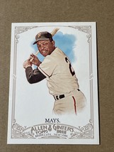 2012 Topps Allen and Ginter #210 Willie Mays Giants - £1.87 GBP