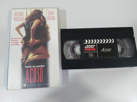 | VHS Tape Ribbon Collector MICHAEL Douglas Demi Moore - $8.72