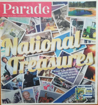 National Treasures,Disneyland Turns 60,Ken Burns @ PARADE Las Vegas Mag May 2015 - £2.32 GBP
