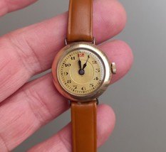 Antique Gold Plaque German Ladies’ Watch Pre-War era Mechanical Hand Winder - $57.00