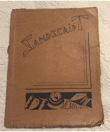 1944 Vintage Sandscript William A. Wirt School Gary Indiana Yearbook Eph... - £23.25 GBP