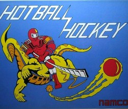 Hotball Hockey Namco Arcade Flyer Original Non Video Game Artwork Promo 1982 - £23.51 GBP