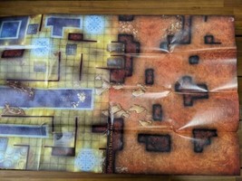Official D&amp;D Miniatures Game Battle Map Broken Demongate Teleport Temple - $37.41
