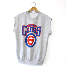 Vintage Chicago Illinois Cubs Baseball MLB Sweatshirt XL - £52.58 GBP