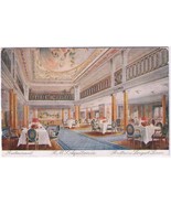 Postcard Cunard Liner RMS Aquitania Restaurant - $9.49