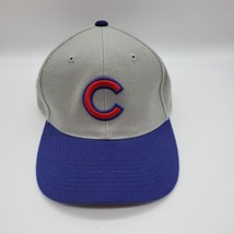 Chicago Cubs Hat Cap Sports Specialties Adjustable Strap Grey Red Blue MLB - £11.83 GBP