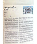 Cross Needle Stitch Plastic Canvas Kit No. 16664 &quot;Farmhouse&quot; MARY MAXIM - $31.13 CAD