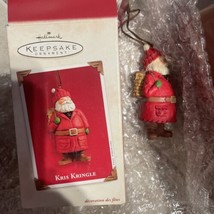 Hallmark &quot;Kris Kringle Keepsake Ornament Santa Claus Christmas w/Box 2003 - £3.63 GBP