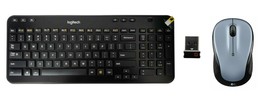 Logitech Combo MK360 Wireless K360 Compact Keyboard &amp; M325 PC Mouse 920-003376 - £21.54 GBP