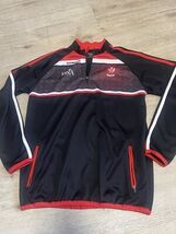 Derry Ireland GAA 1/4 Zip Mens Long Sleeve Black Size L O’Neills - $32.92