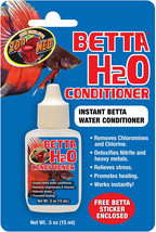 Zoo Med Betta H2O Conditioner 1.5 oz (3 x 0.5 oz) Zoo Med Betta H2O Conditioner - £12.22 GBP
