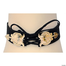 Satin choker with ornate clasp - $474.11 MXN