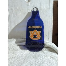 Auburn Tigers Blue Art Glass Wall Decor, Skyy Bottle, 8&quot; Wall Accent, Ha... - $19.80