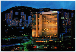 Hilton Hotel Hong Kong Vintage Postcard unposted unused - $10.96