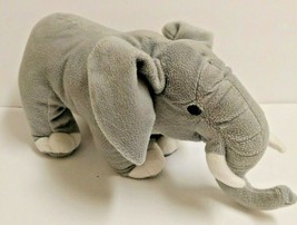 Soft Grey Elephant Plush 15&quot; Long - £7.42 GBP