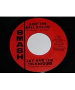 Jay Techniques Keep The Ball Rollin Here We Go 45 Rpm Record Smash 2124 ... - $188.43 MXN