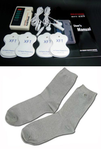 Nib Tens Massager W/CONDUCTIVE Socks Electrotherapy For Neuropathy Pain Diabetes - £50.08 GBP
