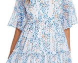 Funlingo Women&#39;s Summer Dresses Flowy Tunic Mini Dress Short Sleeve Size... - $27.72