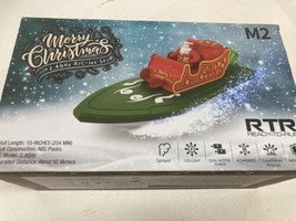 Merry Christmas Santa RC Jet Ski Remote Remote Control Boat Christmas Gift - £11.95 GBP