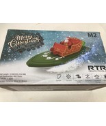 Merry Christmas Santa RC Jet Ski Remote Remote Control Boat Christmas Gift - £11.77 GBP