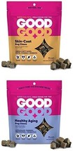 Bundle Of Skin + Coat Dog Supplements, 90 Natural Flavor Chews + Healthy Aging D - £42.46 GBP