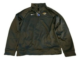 NWT New Missouri Tigers Nike Therma Zip Pullover Small Jacket - £43.48 GBP