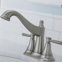 Delta 25777LF-SP Mylan Deck Mount Centerset Bathroom Faucet , Brushed Ni... - £74.70 GBP