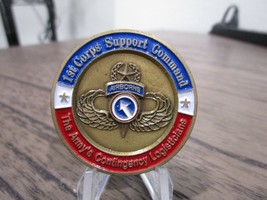 United States Army 1st Corps Support Command Commanders Challenge Coin #332L - £10.11 GBP