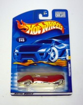 Hot Wheels Phantastique #245 Red Die-Cast Car 2000 - $2.96