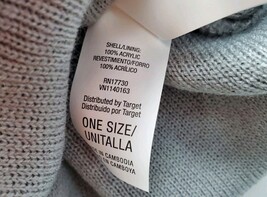 Cat & Jack Boy's 2T- 5T Gray Beanie One Size Fits Most image 3