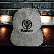 Jagermeister Hat Gray Snap Back Hat Trucker Baseball Cap One Size  NWOT - £14.64 GBP