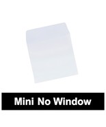 3&quot; Mini Paper CD Sleeves with Flap (No Window) - £8.68 GBP+