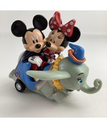 Disney Parks Exclusive Souvenir Mickey Minnie Mouse Dumbo Pull Back &amp; Go... - £14.84 GBP