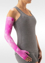 Pixel Pink Dreamsleeve Compression Sleeve By Juzo, Gauntlet Option, Any Size - $106.99+
