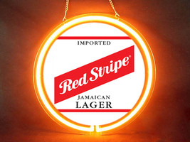 Red Stripe Beer Hub Bar Display Advertising Neon Sign - £62.68 GBP