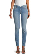NWT HUDSON Los Angeles 31 Krista super skinny blue jeans denim whiskered... - £86.20 GBP