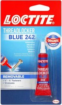 Loctite  Heavy Duty Threadlocker, 0.2 oz, Blue 242, Single - $15.99