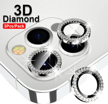 For iPhone 11 12 13 Pro Max Shockproof Glitter Camera Lens Protector  - $32.91