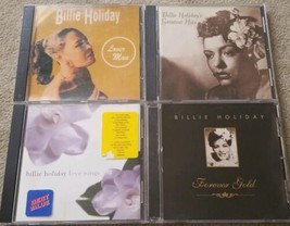 Lover Man, Greatest Hits, Love Songs &amp; Forever Gold CD Billie Holiday Lot - £8.91 GBP