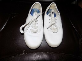 Keds Kids&#39; Original Champion CVO Canvas Sneaker White Size 12.5M Girl&#39;s EUC - £20.69 GBP